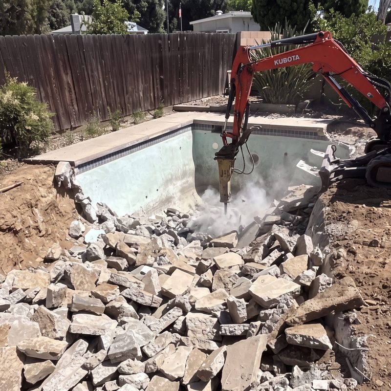 Pool in Southern California